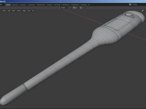 digital thermometer 3D-Modell