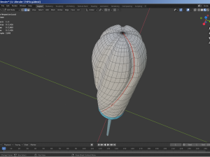 tampon low-poly 3D Model