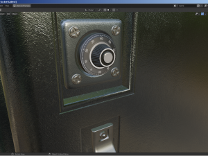 a set of two rigged lockers school-gym-workplace Model 3D