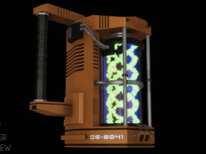 sciencefiction-container 3D Model