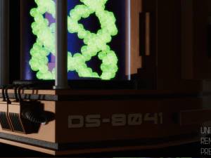 sciencefiction-container 3D Model