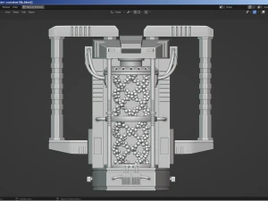 sciencefiction-container 3D Model