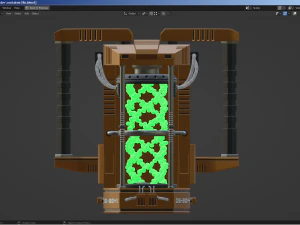 sciencefiction-container 3D Model