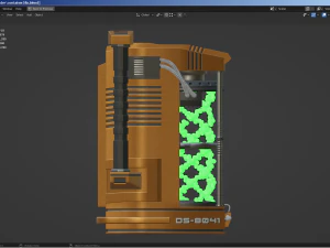 sciencefiction-container 3D Model