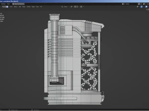 sciencefiction-container 3D Model