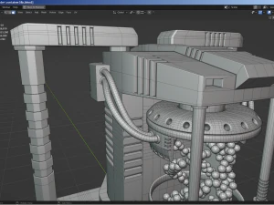 sciencefiction-container 3D Model