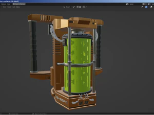 sciencefiction-container 3D Model