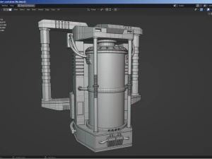 sciencefiction-container 3D Model