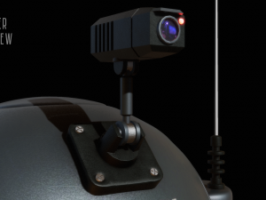 sci-fi robot - droid bone-rigged 3D मॉडल