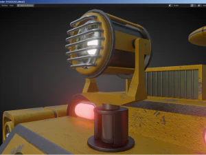 Sci-Fi Truck - FK rigged 3D Model