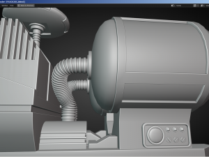 Sci-Fi Truck - FK rigged 3D Модель