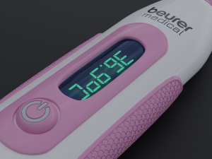 Digital Thermometer V2 3D Model