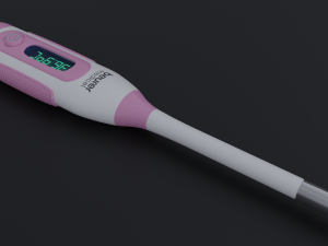 Digital Thermometer V2 3D Model