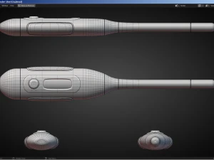 Цифровой термометр V2 3D Модель