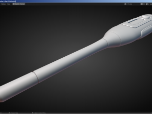 Digital Thermometer V2 3D Model