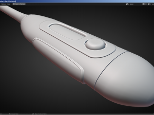 Digital Thermometer V2 3D Model