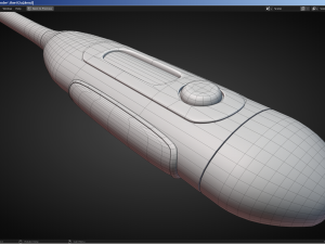 Digital Thermometer V2 3D Model