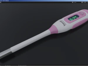 Цифровой термометр V2 3D Модель