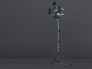Photography Studio Spotlight 3D Model