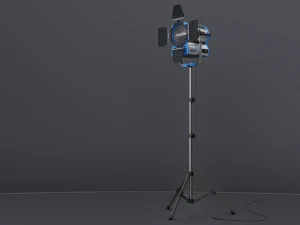 Photography Studio Spotlight 3D Model