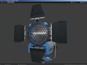 Photography Studio Spotlight 3D Model