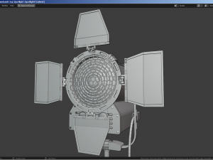 Photography Studio Spotlight 3D Model