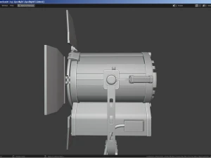 Photography Studio Spotlight 3D Model