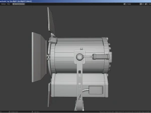 Photography Studio Spotlight 3D Model