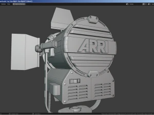 Photography Studio Spotlight 3D Model