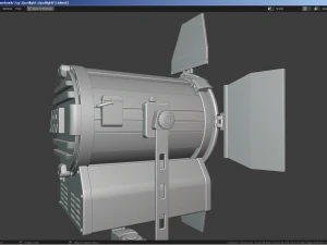 Photography Studio Spotlight 3D Model