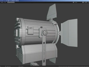 Photography Studio Spotlight 3D Model