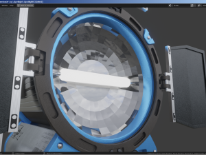Photography Studio Spotlight 3D Model