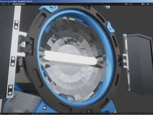 Photography Studio Spotlight 3D Model
