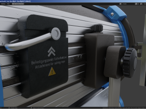 Photography Studio Spotlight 3D Model