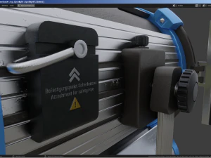 Photography Studio Spotlight 3D Model