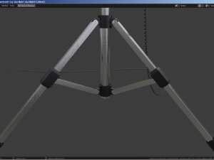 Photography Studio Spotlight 3D Model