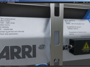 Photography Studio Spotlight 3D Model