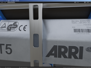 Photography Studio Spotlight 3D Model
