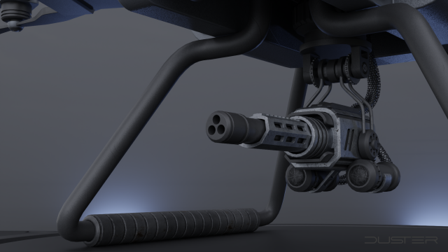 Hexacopter predator outlet