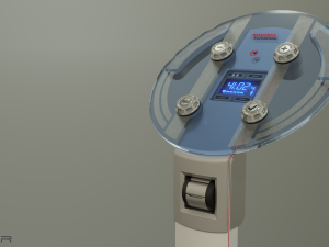 Medical-personal weighing scale Modelo 3D