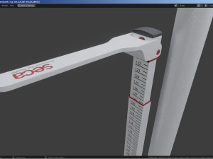 Column medical weighing scale 3D Model