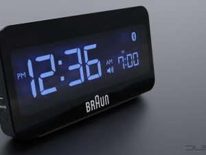 Digital alarm clock 3D Models