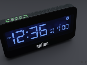 Digital alarm clock Modèle 3D