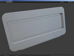 Digital alarm clock 3D Model