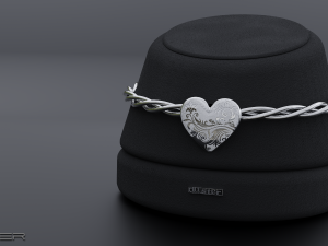 Jewellery set - bracelets 3D 模型