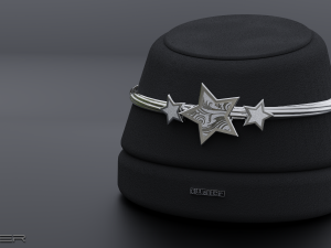Jewellery set - bracelets 3D 模型