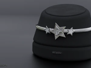 Jewellery set - bracelets 3D Model