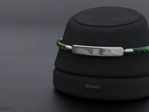 Jewellery set - bracelets 3D Model
