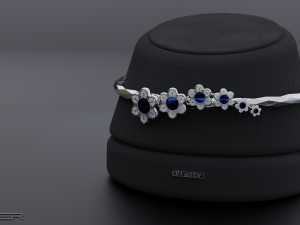 Jewellery set - bracelets 3D 模型