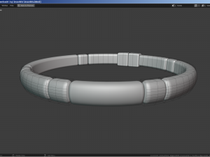 Jewellery set - bracelets 3D 模型